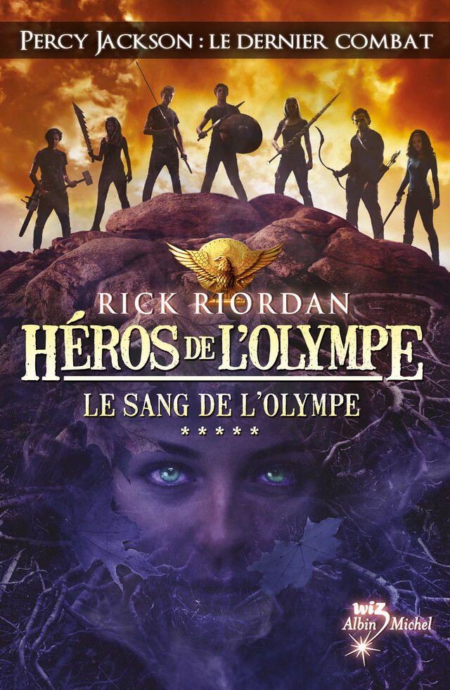 Héros de l'Olympe - tome 5 - Rick Riordan - Albin Michel