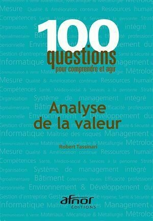Analyse de la valeur - Robert Tassinari - Afnor Éditions