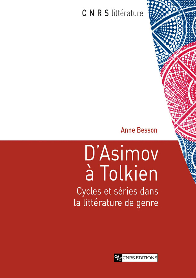 D’Asimov à Tolkien - Anne Besson - CNRS Éditions via OpenEdition