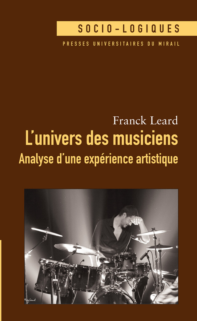 L’univers des musiciens - Franck Leard - Presses universitaires du Midi