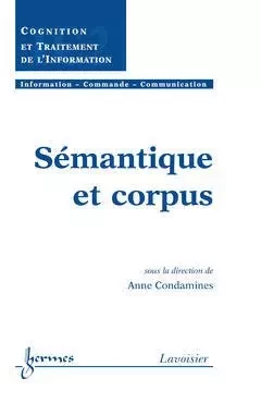 Sémantique et corpus -  - Hermès Science