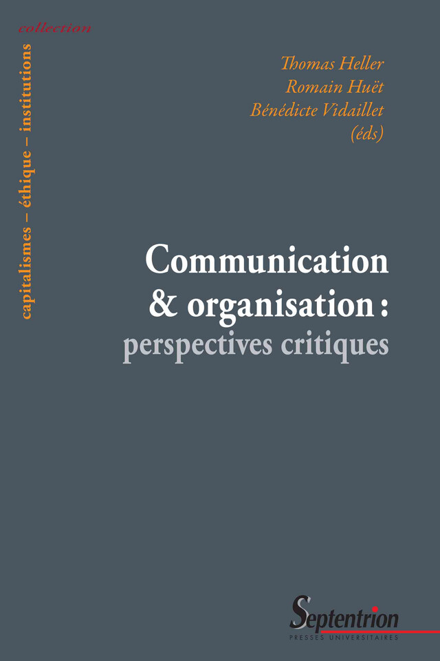 Communication et organisation -  - Presses Universitaires du Septentrion