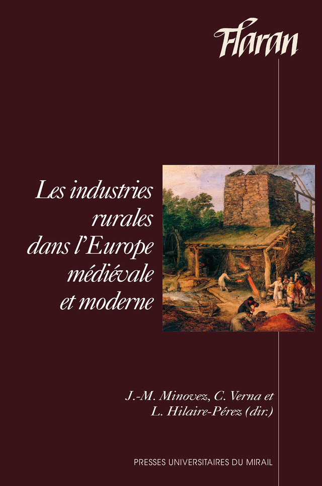 Les industries rurales dans l’Europe médiévale et moderne -  - Presses universitaires du Midi