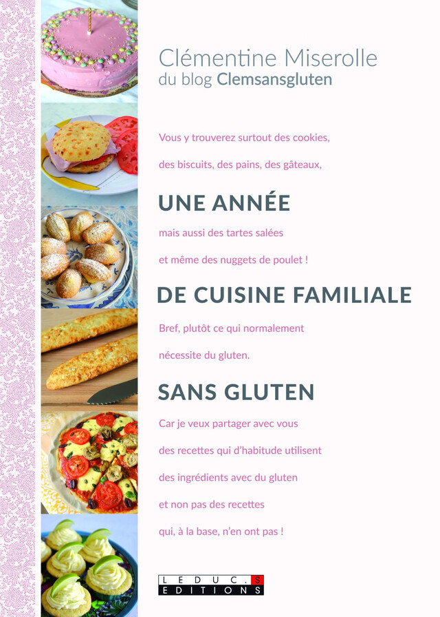 Une année de cuisine familiale sans gluten - Alix Lefief-Delcourt, Clémentine Miserolle - Éditions Leduc