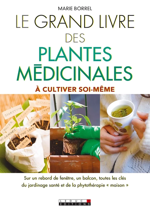 Le Grand Livre des plantes médicinales - Marie Borrel - Éditions Leduc