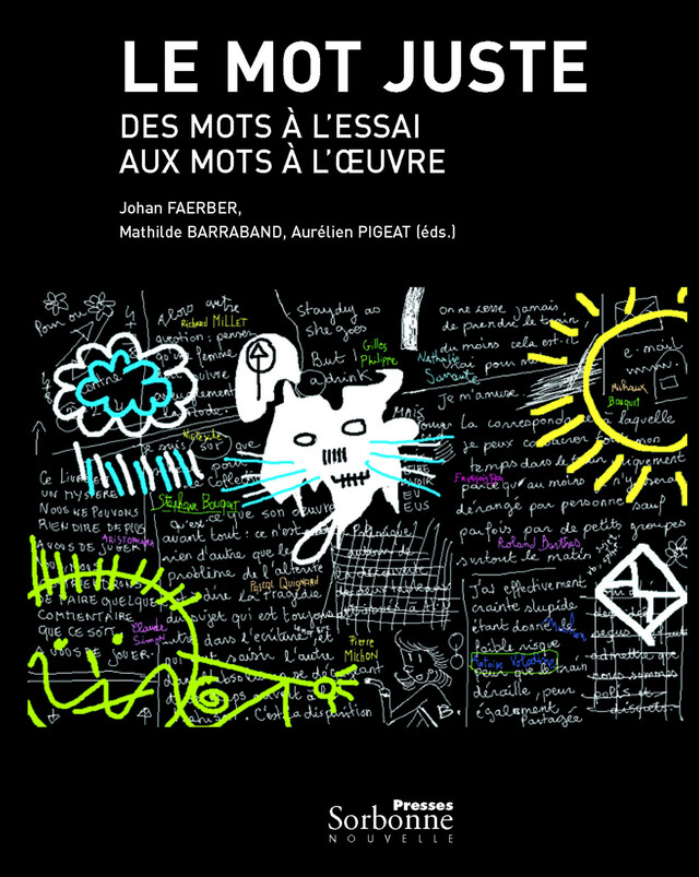 Le mot juste -  - Presses Sorbonne Nouvelle via OpenEdition