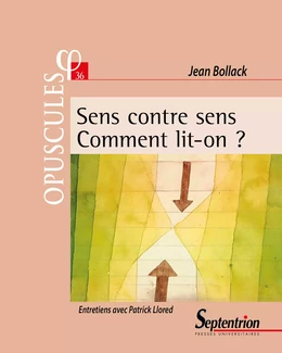 Sens contre sens. Comment lit-on ?