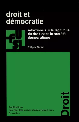 Droit et démocratie