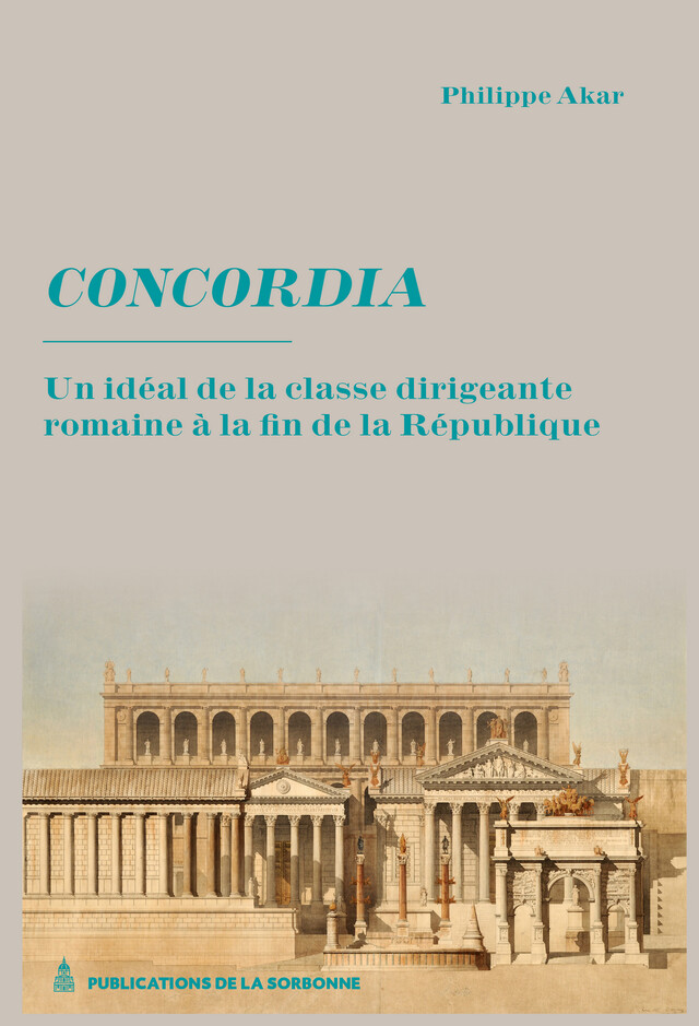 Concordia - Philippe Akar - Éditions de la Sorbonne