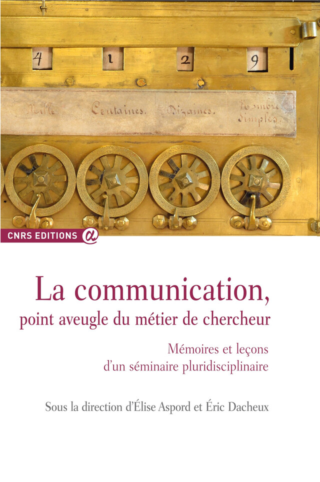 La communication, point aveugle du métier de chercheur -  - CNRS Éditions via OpenEdition