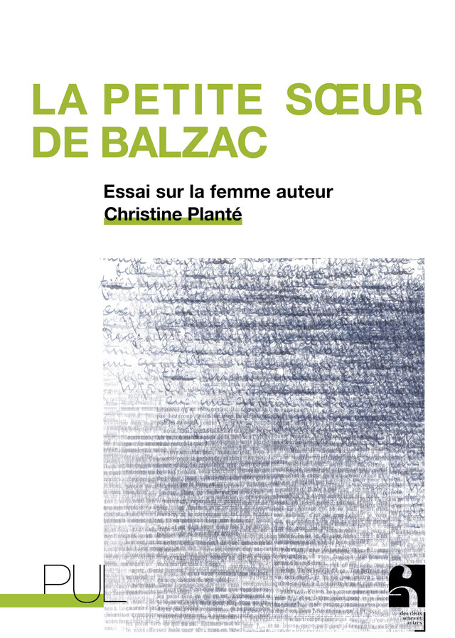 La petite sœur de Balzac - Christine Planté - Presses universitaires de Lyon