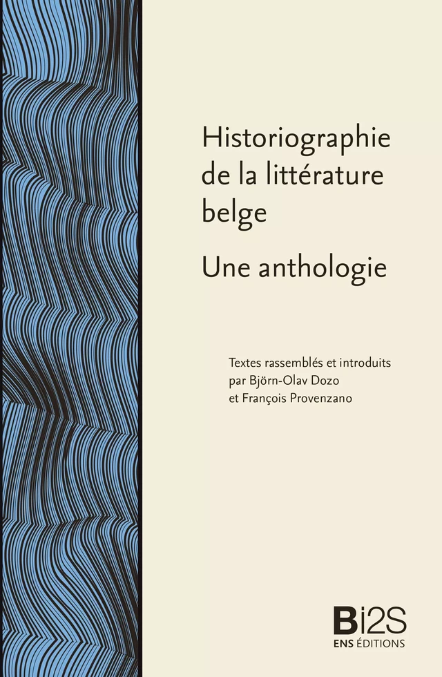 Historiographie de la littérature belge -  - ENS Éditions