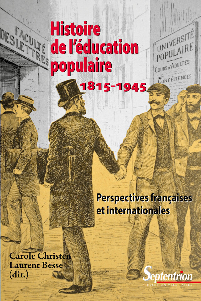Histoire de l’éducation populaire, 1815-1945 -  - Presses Universitaires du Septentrion