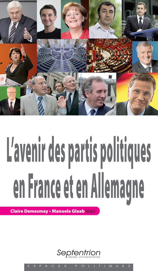 L'avenir des partis politiques en France et en Allemagne -  - Presses Universitaires du Septentrion