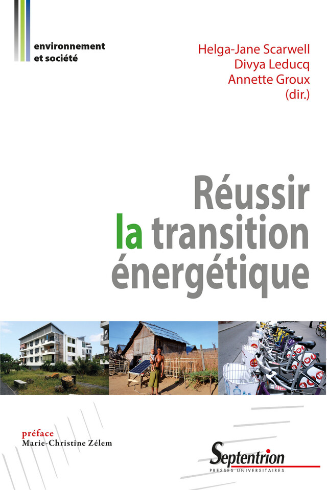 Réussir la transition énergétique -  - Presses Universitaires du Septentrion
