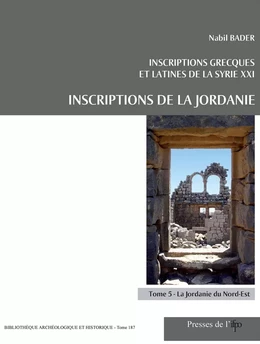 Inscriptions de la Jordanie