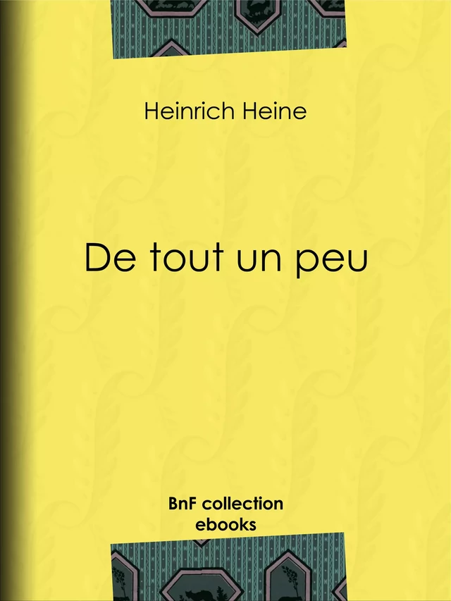 De tout un peu - Heinrich Heine - BnF collection ebooks