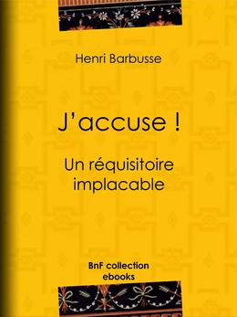 J'accuse !