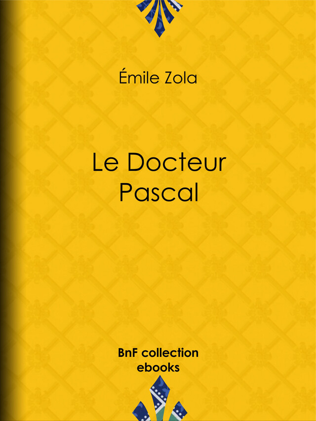Le Docteur Pascal - Emile Zola - BnF collection ebooks