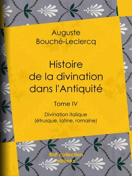 Histoire de la divination dans l'Antiquité