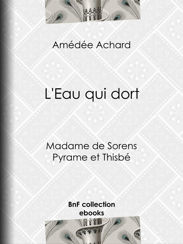 L'Eau qui dort - Amédée Achard - BnF collection ebooks