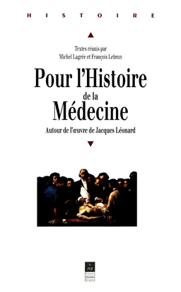 Pour l'histoire de la médecine