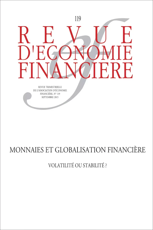Monnaies et globalisation financière - Ouvrage Collectif - Association Europe-Finances-Régulations (AEFR)