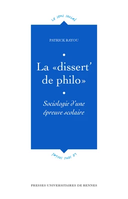 La «dissert' de philo»