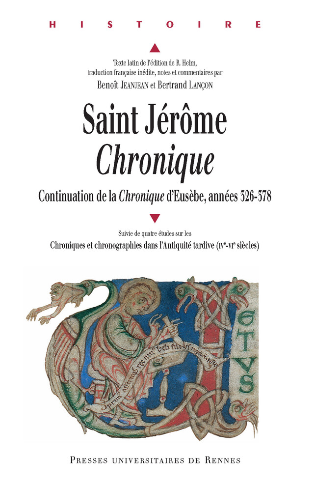 Saint Jérôme, Chronique - Benoît Jeanjean, Bertrand Lançon - Presses universitaires de Rennes