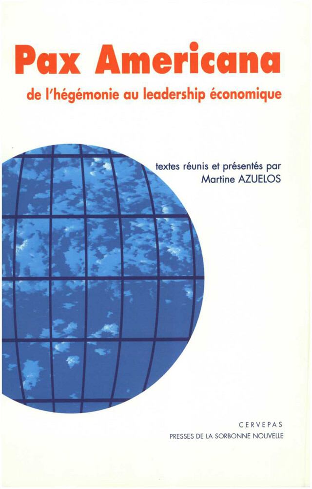 Pax Americana -  - Presses Sorbonne Nouvelle via OpenEdition