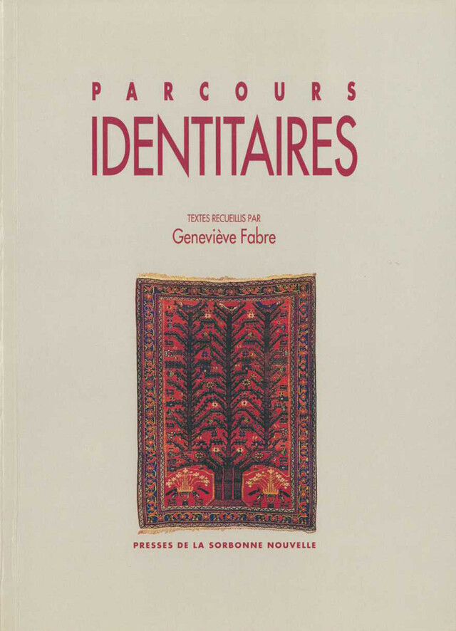 Parcours identitaires -  - Presses Sorbonne Nouvelle via OpenEdition