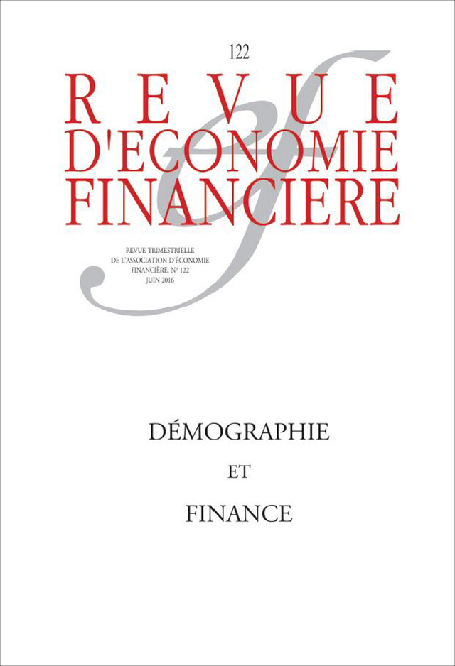 Démographie et finance - Collectif Aef - Association d'économie financière