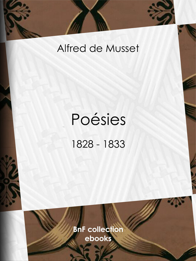 Poésies - Alfred de Musset - BnF collection ebooks