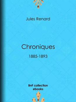 Chroniques 1885-1893