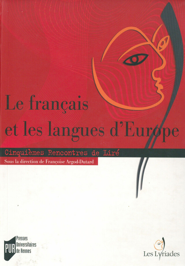Le français et les langues d'Europe -  - Presses universitaires de Rennes