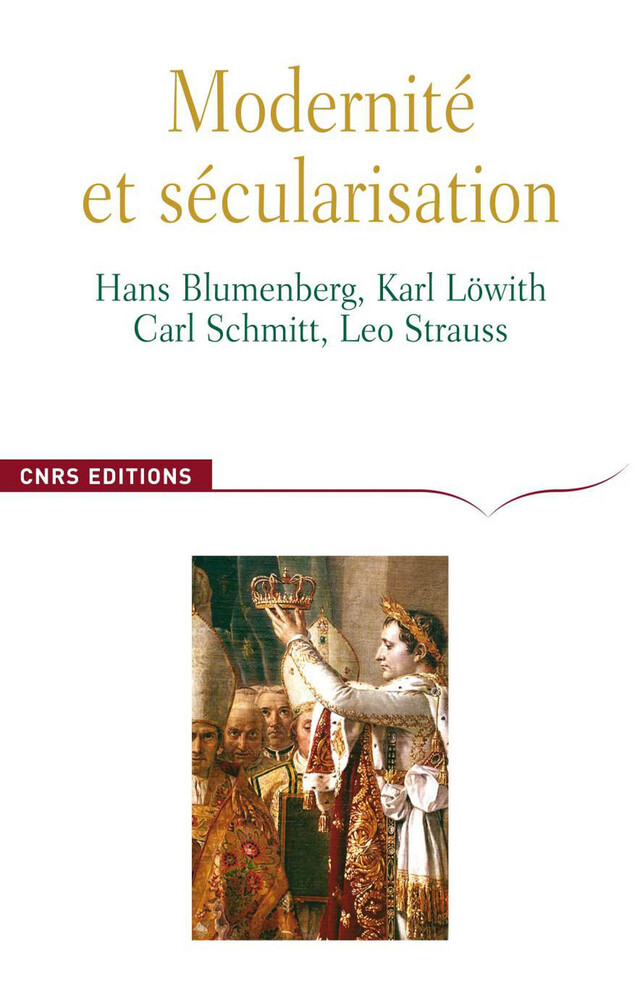 Modernité et sécularisation -  - CNRS Éditions via OpenEdition