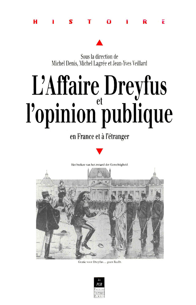L'affaire Dreyfus et l'opinion publique -  - Presses universitaires de Rennes