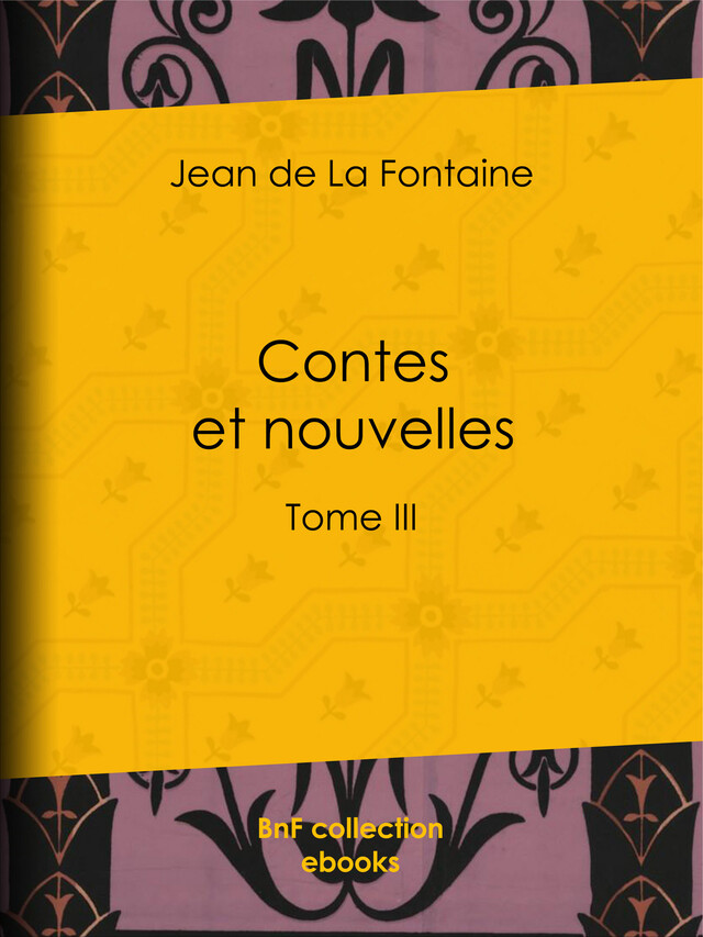 Contes et nouvelles - Jean de la Fontaine - BnF collection ebooks