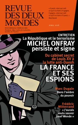 Revue des Deux Mondes avril 2016