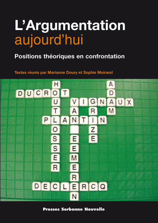 L’argumentation aujourd’hui -  - Presses Sorbonne Nouvelle via OpenEdition