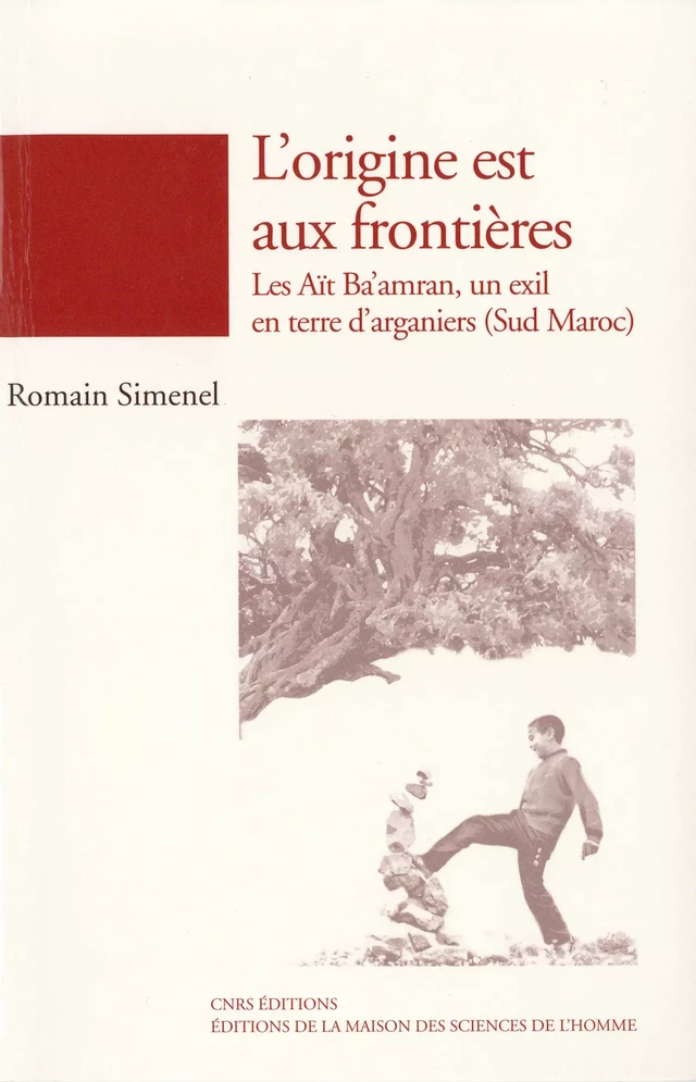 L'origine est aux frontières - Romain Simenel - Éditions de la Maison des sciences de l’homme