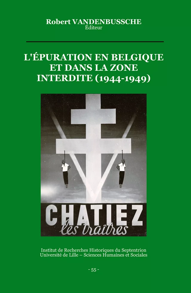 L'épuration en Belgique et dans la zone interdite (1944-1949) -  - Publications de l’Institut de recherches historiques du Septentrion