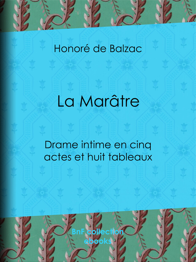La Marâtre - Honoré de Balzac - BnF collection ebooks