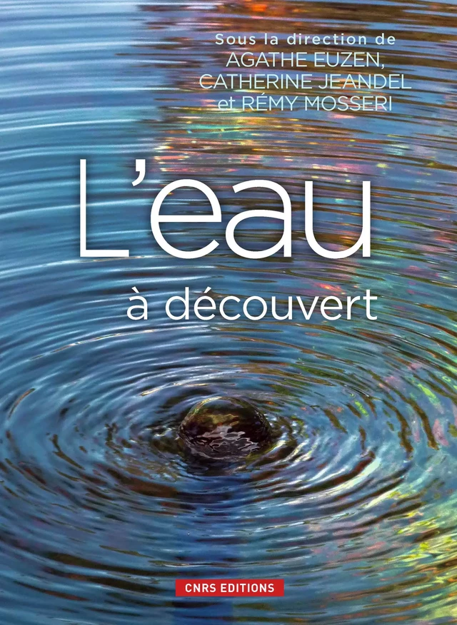 L'eau à découvert -  - CNRS Éditions via OpenEdition