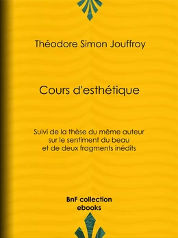 Cours d'esthétique