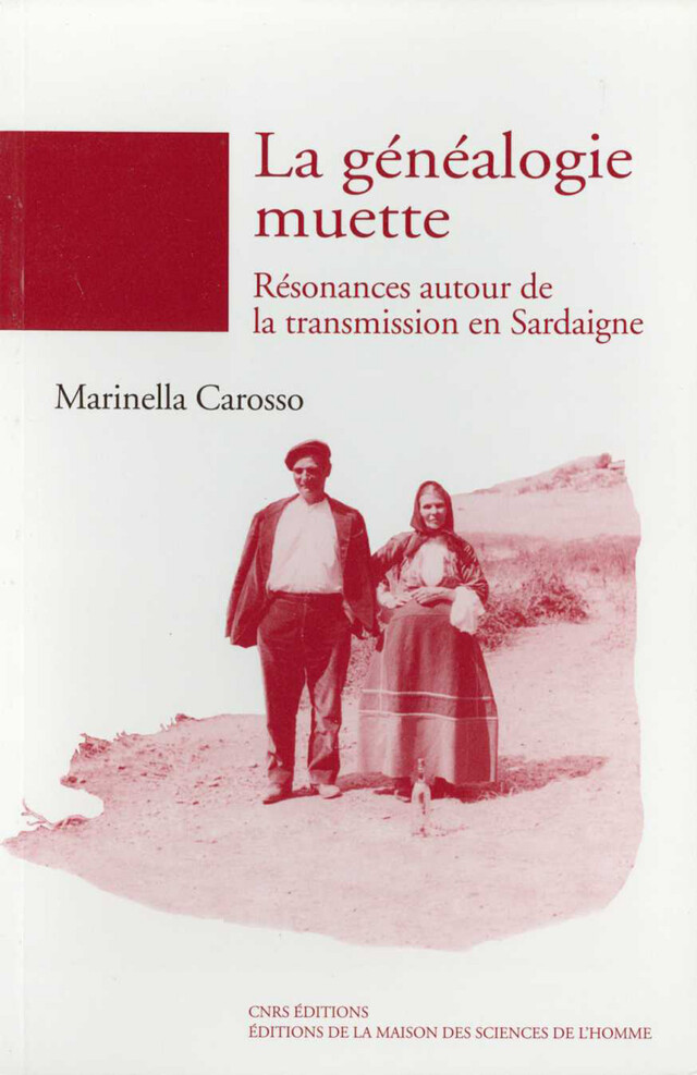 La généalogie muette - Marinella Carosso - Éditions de la Maison des sciences de l’homme