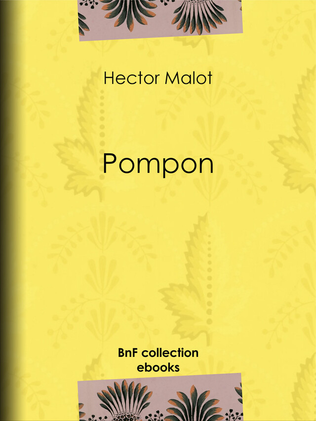 Pompon - Hector Malot - BnF collection ebooks