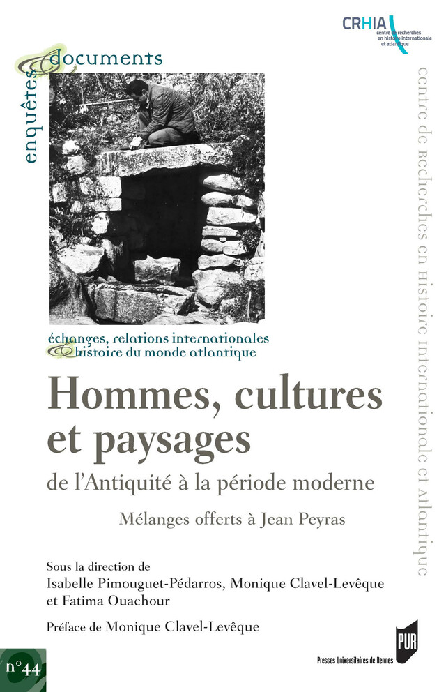 Hommes, cultures et paysages de l'Antiquité à la période moderne -  - Presses universitaires de Rennes