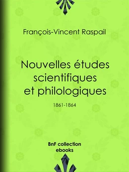 Nouvelles études scientifiques et philologiques