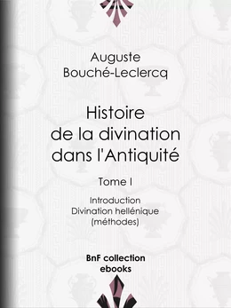 Histoire de la divination dans l'Antiquité